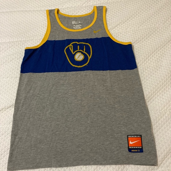 Nike Other - Milwaukee Brewers tanktop, Size M